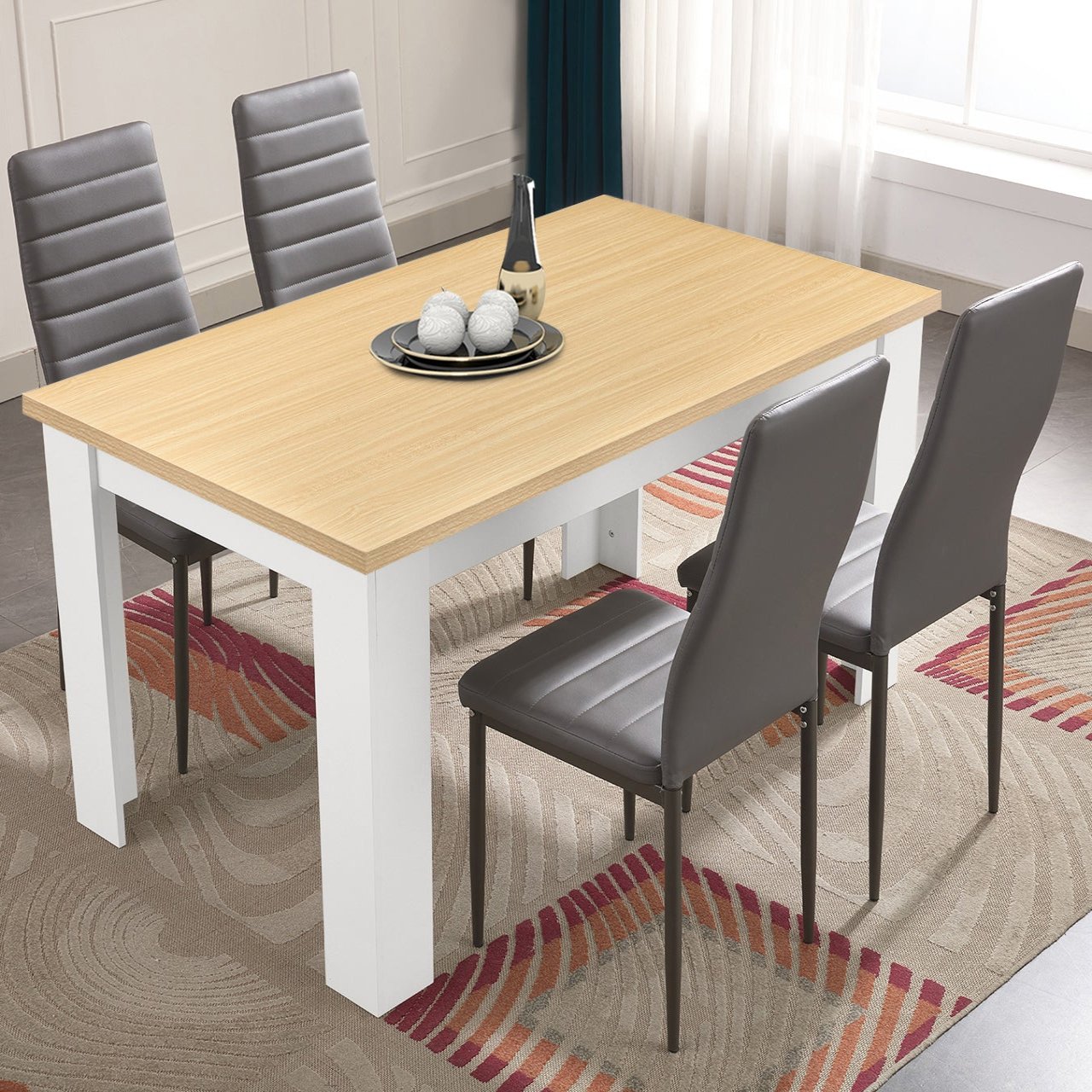 Blisswood Dining Table with 4 chairs Set