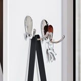 3 Door Narrow Shoe Cabinet | Tall Shoe Storage With Hooks