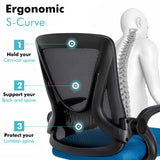 Small Desk Chair | Comfortable & Swivel Mesh Office Chair