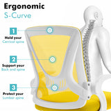 Office Desk Chair | Adjustable & Swivel Mesh Office Chair