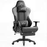 Xstriker Gaming Chair with Footrest, Wide Seat & 3D Armrest