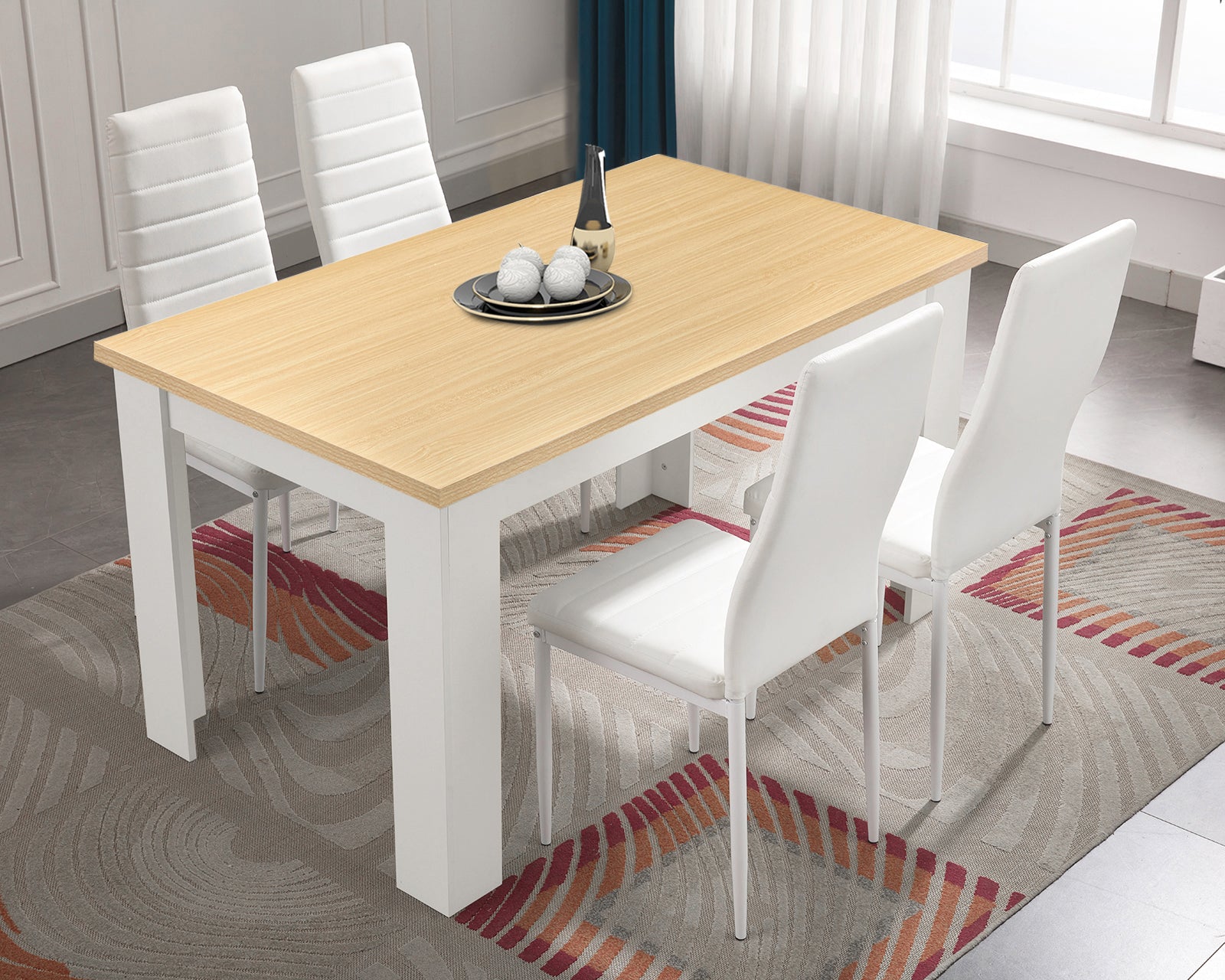 Blisswood Dining Table with 4 chairs Set