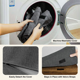 Hallway Shoe Storage Bench With Cushion & Adjustable Shelves