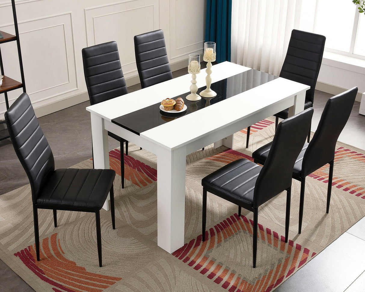 6 seater dining table set with durable design, ideal for budget-friendly dining.