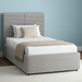 Velvet Ottoman Bed Frame - Gas Lift Ottoman Storage Bed