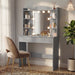 Dressing Table With Mirror & Led Lights - Makeup Vanity Desk