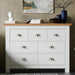 7 Drawer Wide Chest of Drawers - Large Bedroom Dresser