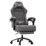 Xstriker Ergonomic Gaming Chair with Footrest & Thick Cushion Backrest