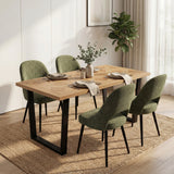 Aldridge 4 and 6 Seater Dining Table and Chairs Set