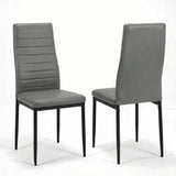 PU Leather Modern Dining Chairs Set of 4, 6 and 8