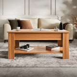 Lift top Coffee Table with Storage | Lift up Center Table 100cm Wide