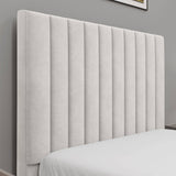 Blisswood Velvet Quilted Vertical Line Ottoman Storage Bed With Mattress