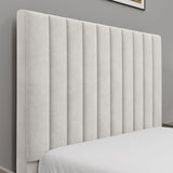 Blisswood Velvet Quilted Vertical Line Ottoman Storage Bed With Mattress