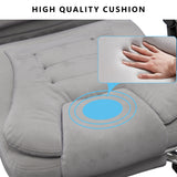 Ergonomic Office Chair 8 Point Massage Velvet Chair