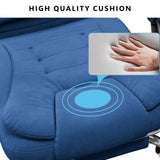 Ergonomic Office Chair 8 Point Massage Velvet Chair