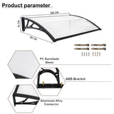 Waterproof Front Door Canopy