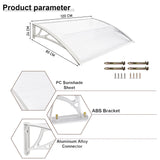 Waterproof Front Door Canopy