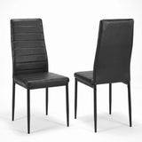 PU Leather Modern Dining Chairs Set of 4, 6 and 8
