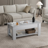 Lift top Coffee Table with Storage | Lift up Center Table 100cm Wide