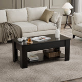 Lift top Coffee Table with Storage | Lift up Center Table 100cm Wide