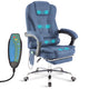 Comfortable computer office chair with breathable mesh back and adjustable features.