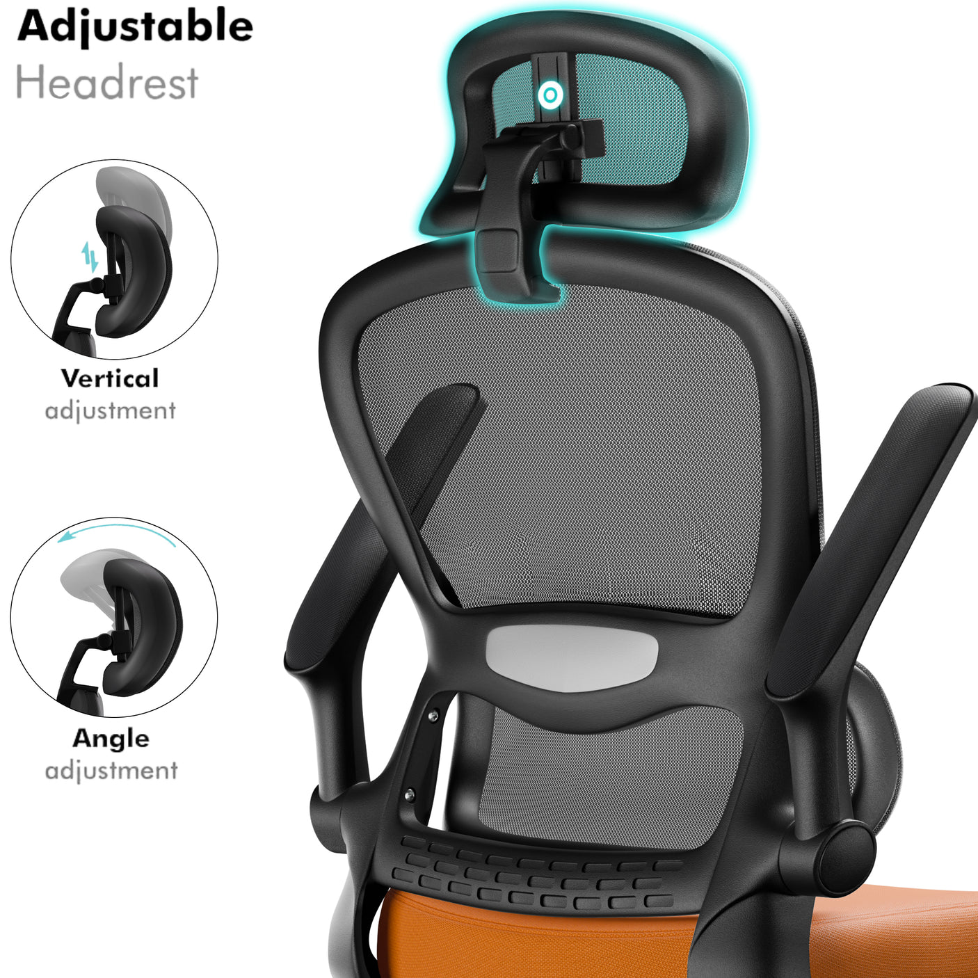 Blisswood Office Chair With Headrest