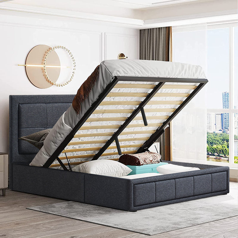 single ottoman bed