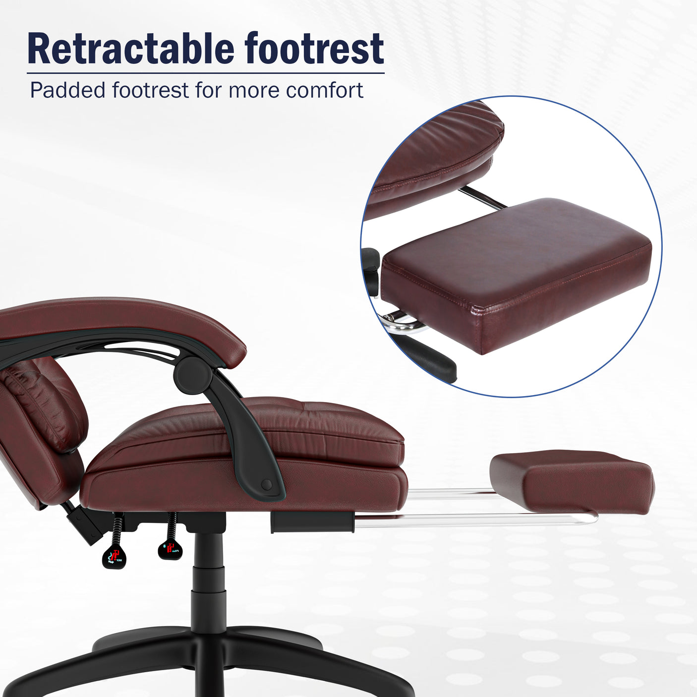 Ergonomic Chair | Executive Reclining Swivel Office Chair