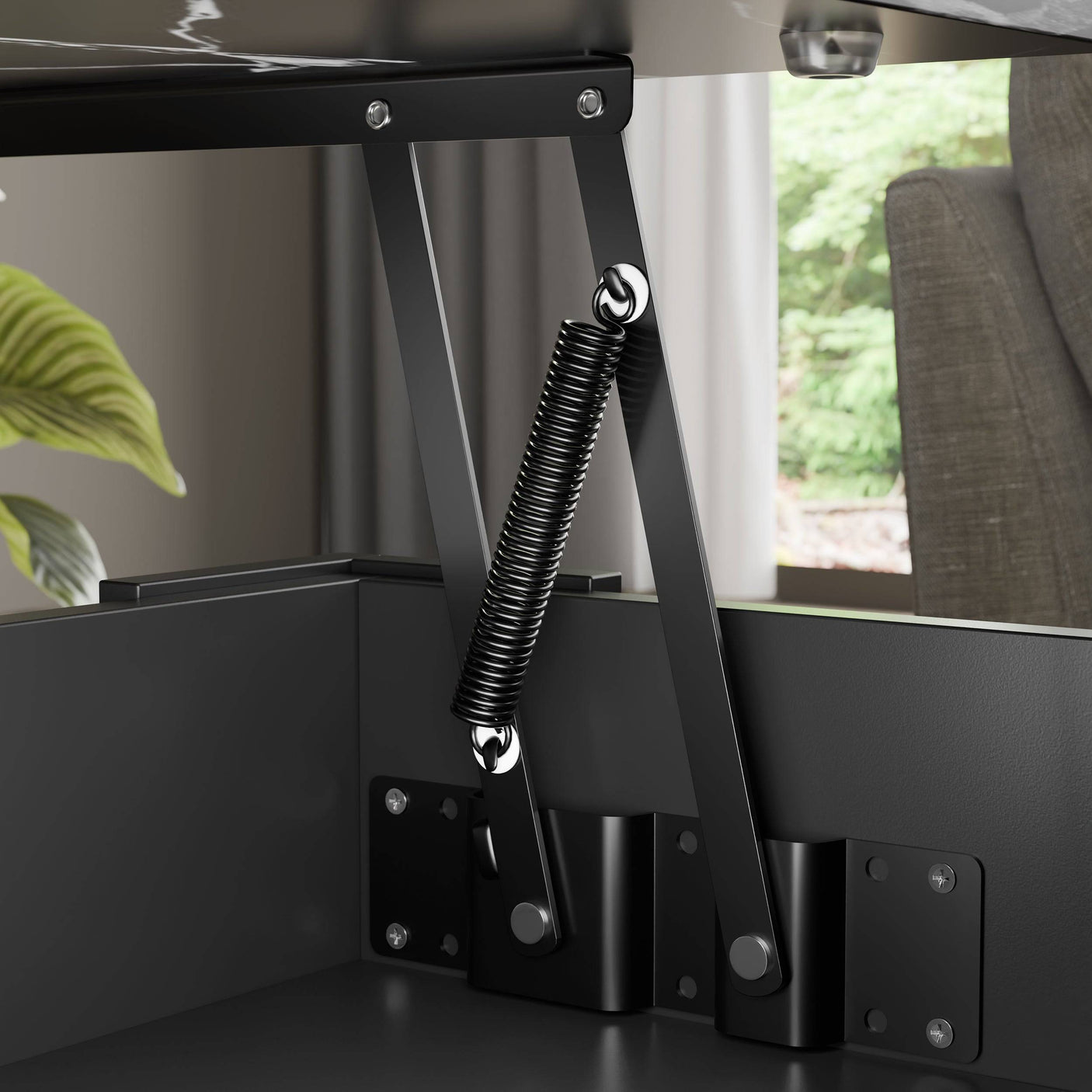 Blisswood Lift Up Modern Coffee Table with Storage