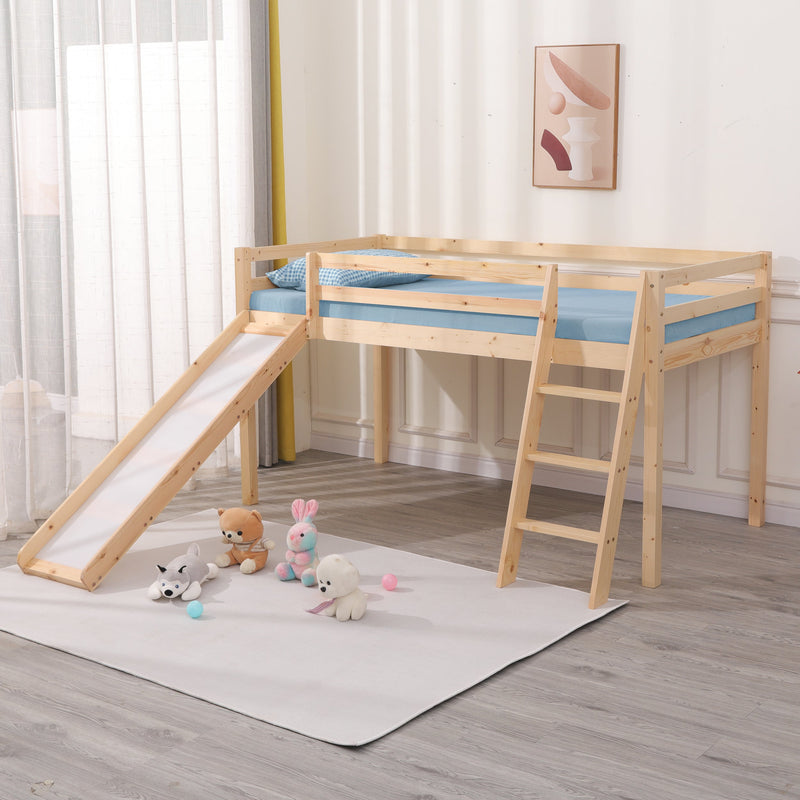 Blisswood SlideAway Mid Sleeper Bunk Bed with Slide