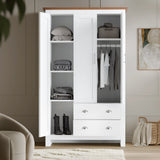 Shaker 4 Piece Bedroom Set - Wardrobe and Chest of Drawers