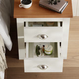 2 Drawer Bedside Table - Nightstand With Drawers