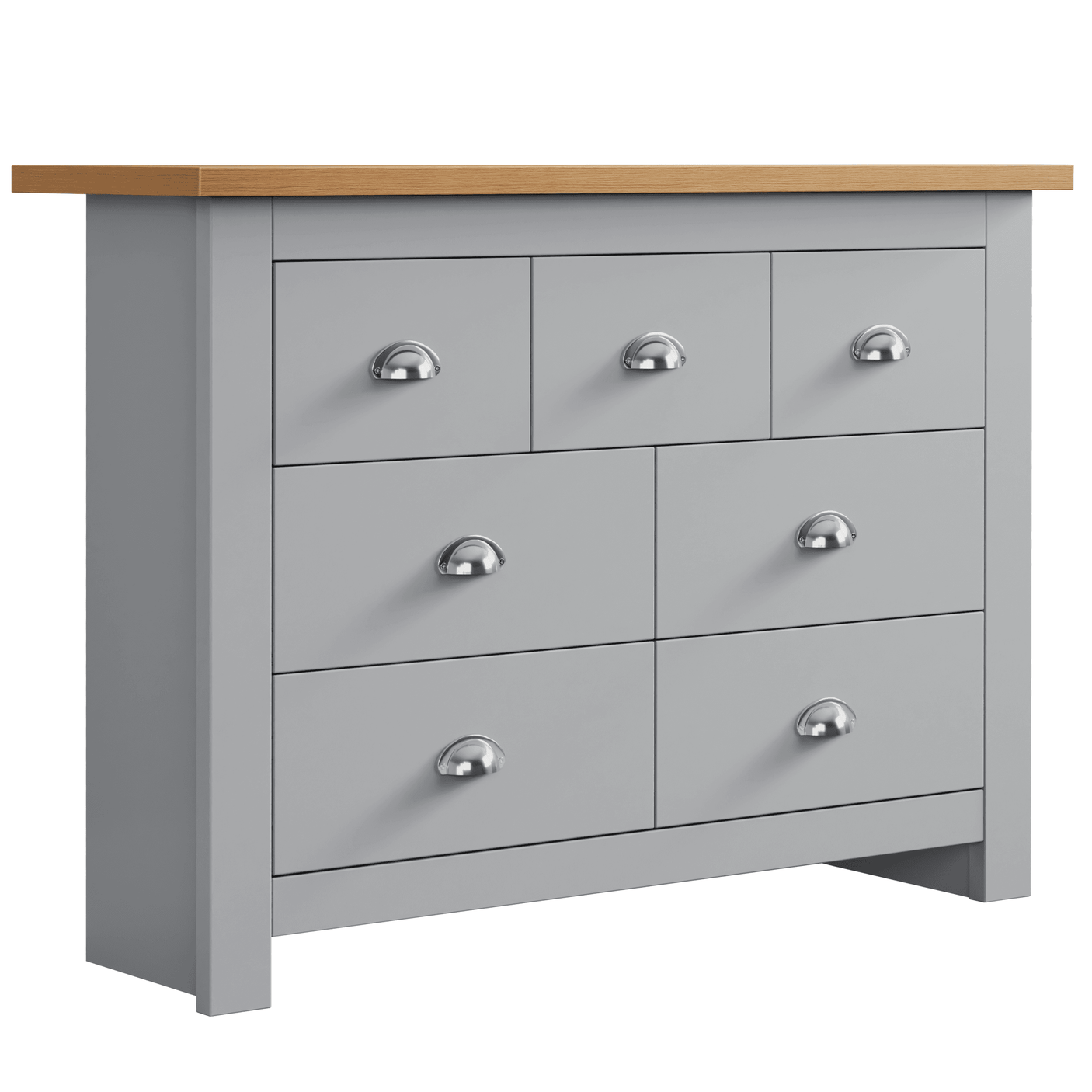 Shaker Wardrobe And Chest of Drawers - 3 Piece Bedroom Set