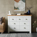 7 Drawer Wide Chest of Drawers - Large Bedroom Dresser
