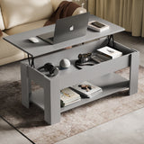 Lift top Coffee Table with Storage | Lift up Center Table 100cm Wide
