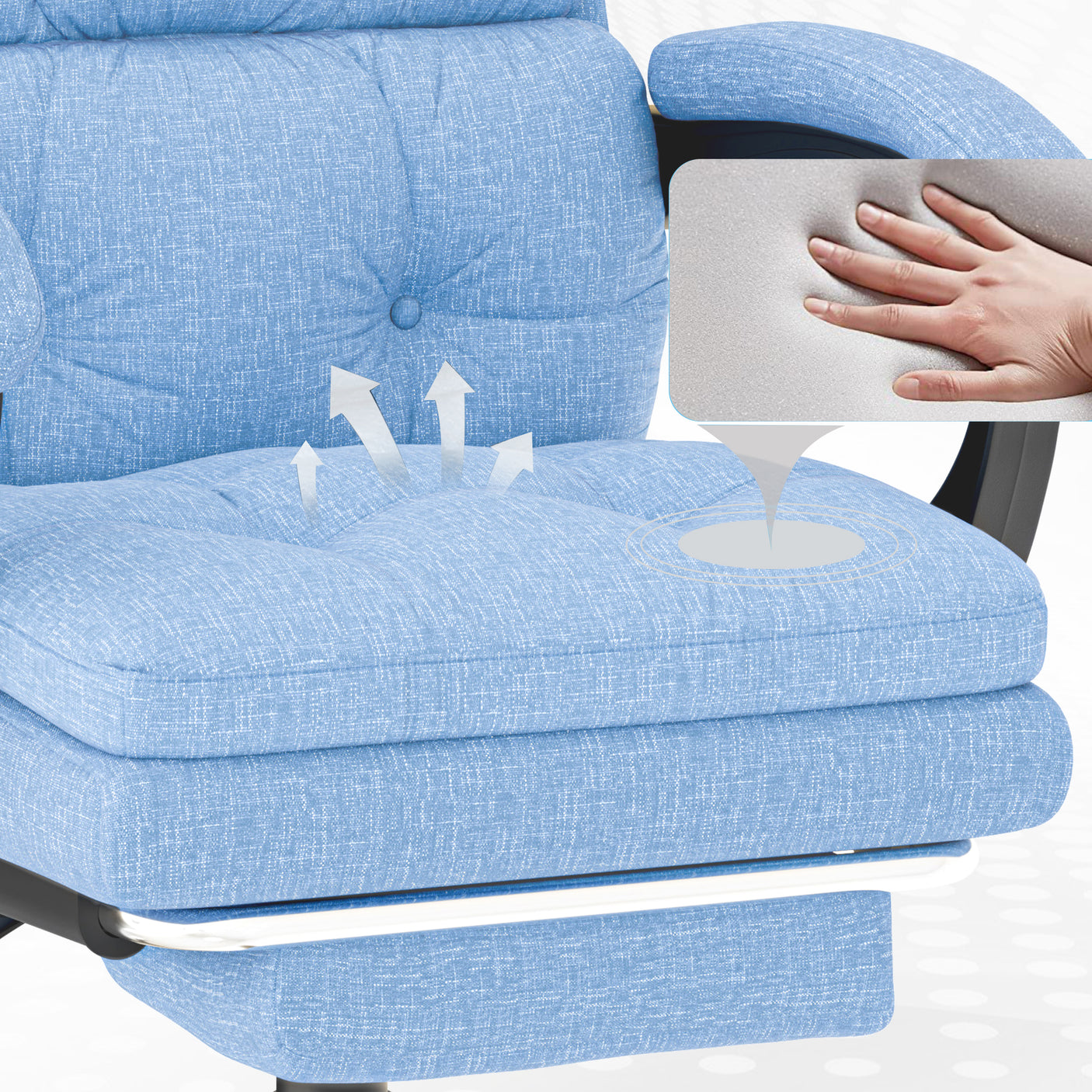 Ergonomic Chair | Executive Reclining Swivel Office Chair