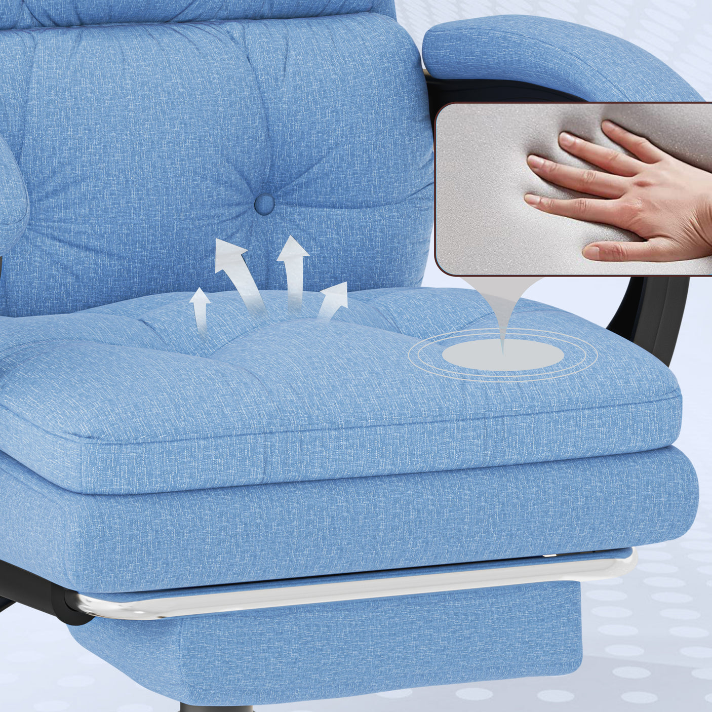 Stylish Executive Office Chair | Ergonomic Reclining Chair