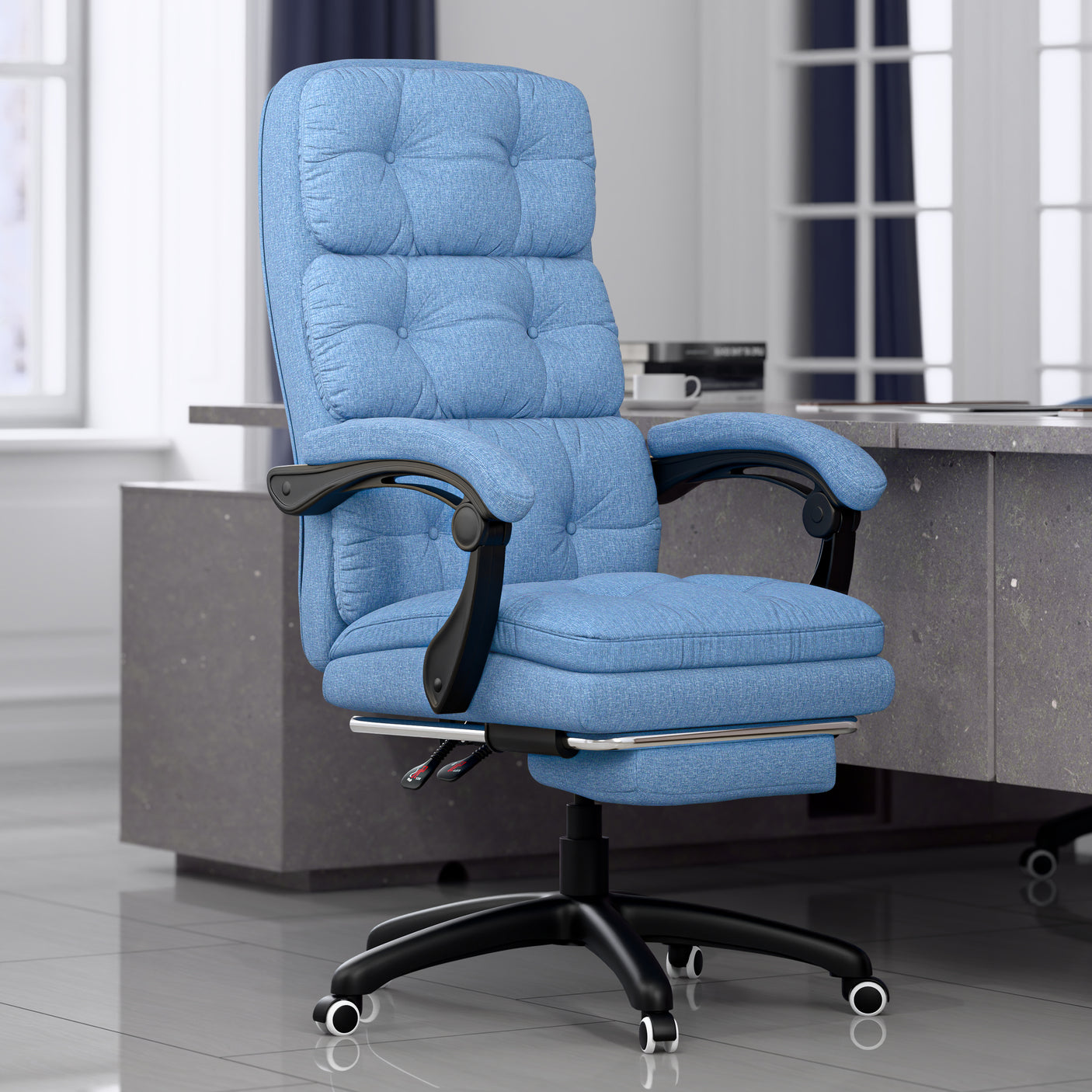 Stylish Executive Office Chair | Ergonomic Reclining Chair