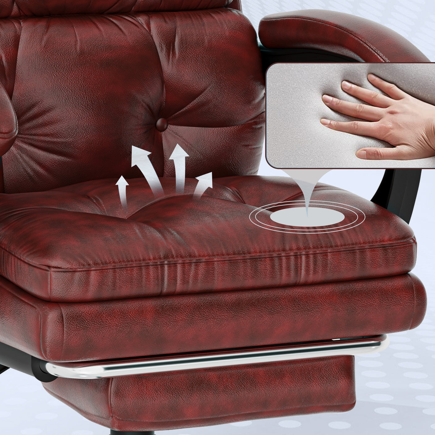 Stylish Executive Office Chair | Ergonomic Reclining Chair