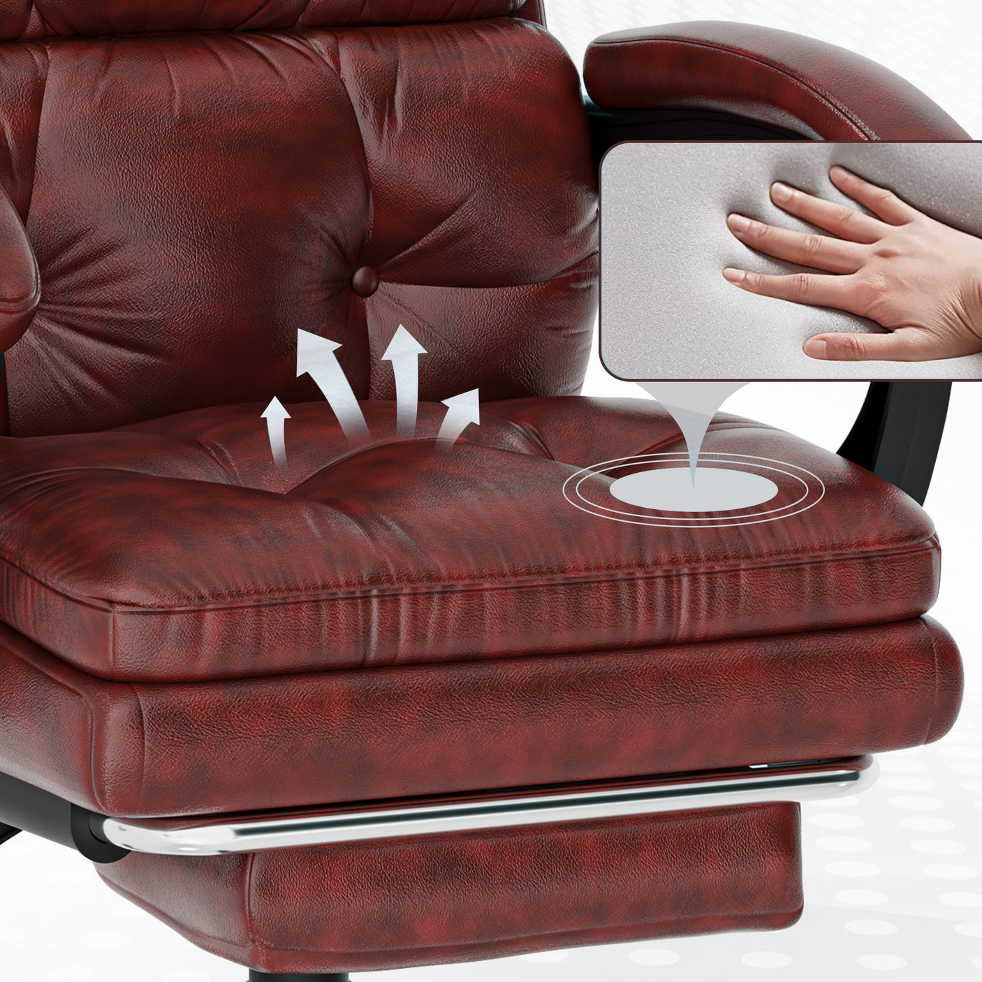 Ergonomic Chair | Executive Reclining Swivel Office Chair
