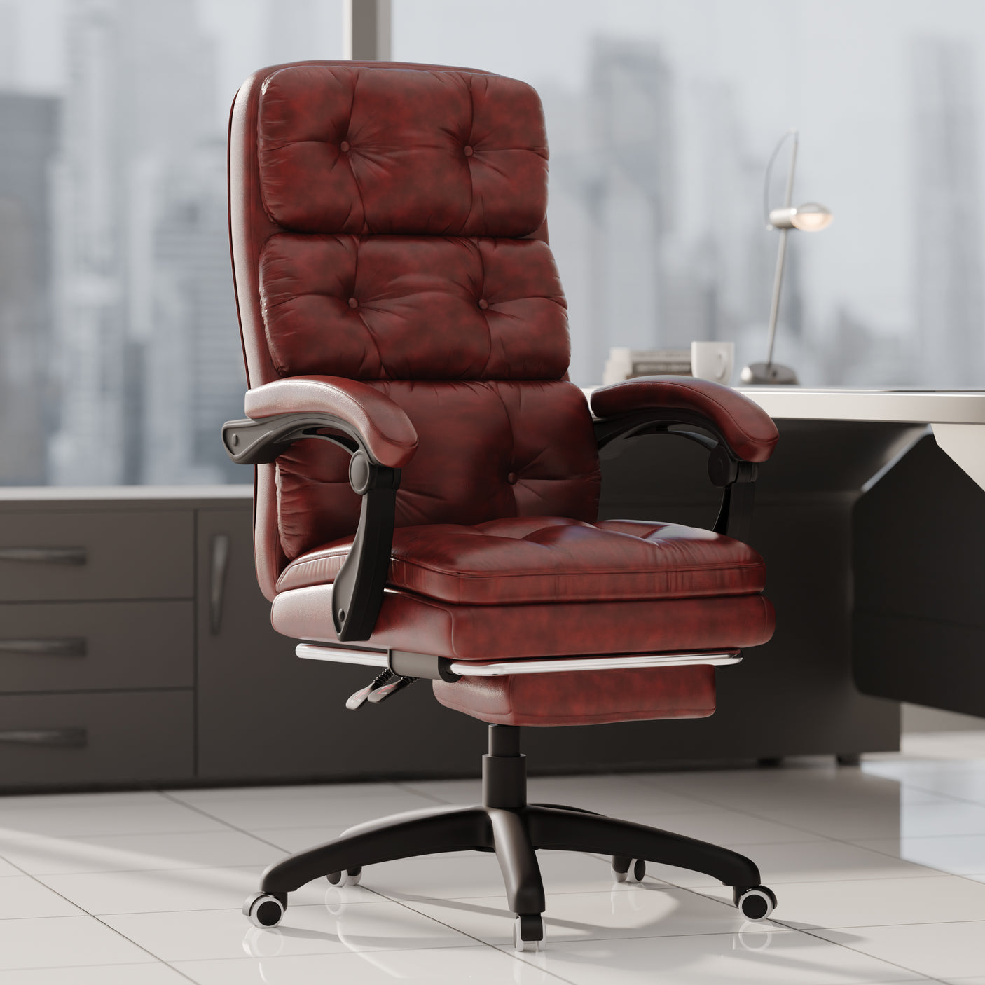 Stylish Executive Office Chair | Ergonomic Reclining Chair