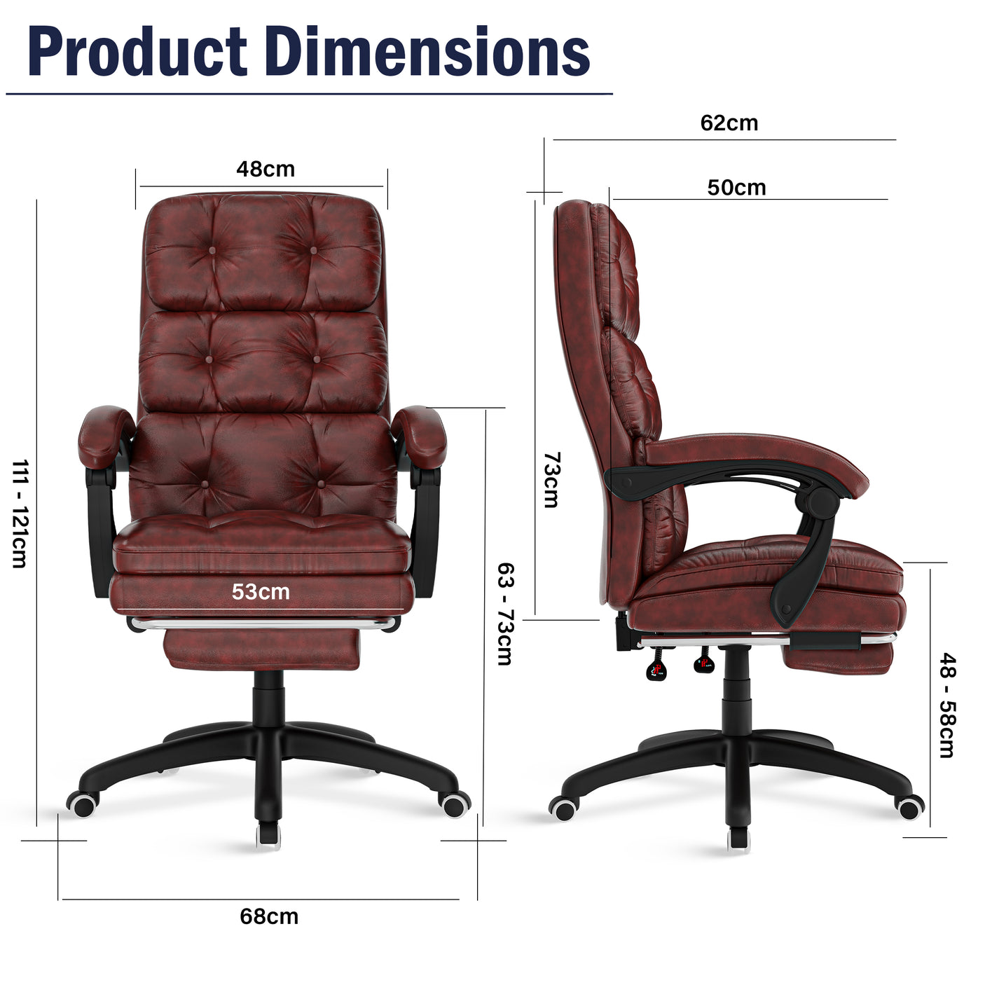 Stylish Executive Office Chair | Ergonomic Reclining Chair