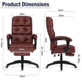 Stylish Executive Office Chair | Ergonomic Reclining Chair