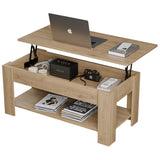 Blisswood Lift Up Modern Coffee Table with Storage