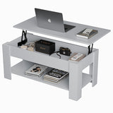 Blisswood Lift Up Modern Coffee Table with Storage
