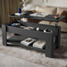 Lift Top Storage Coffee Table | Lift Up Modern Tea Table 120cm Wide