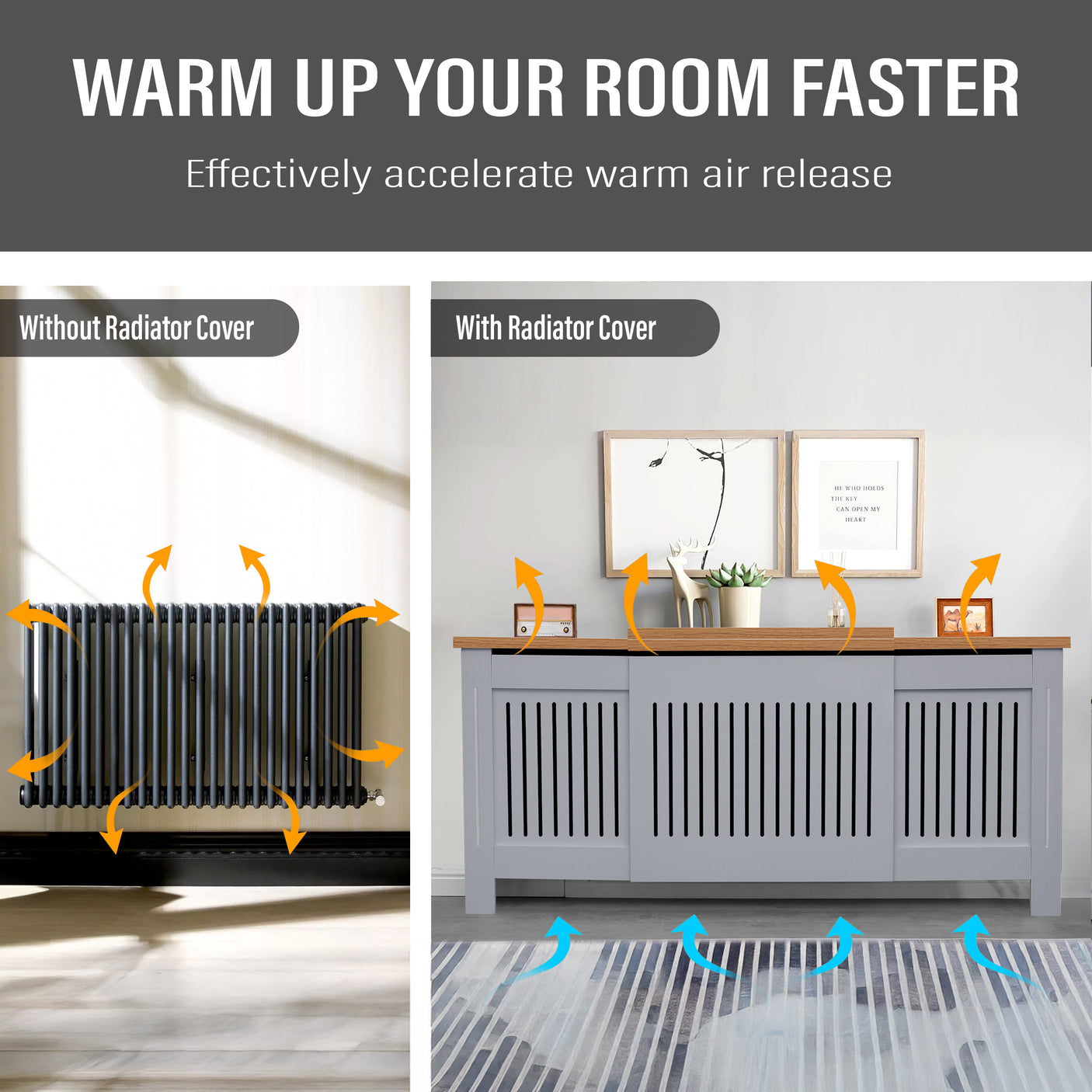 Blisswood Adjustable Radiator Covers