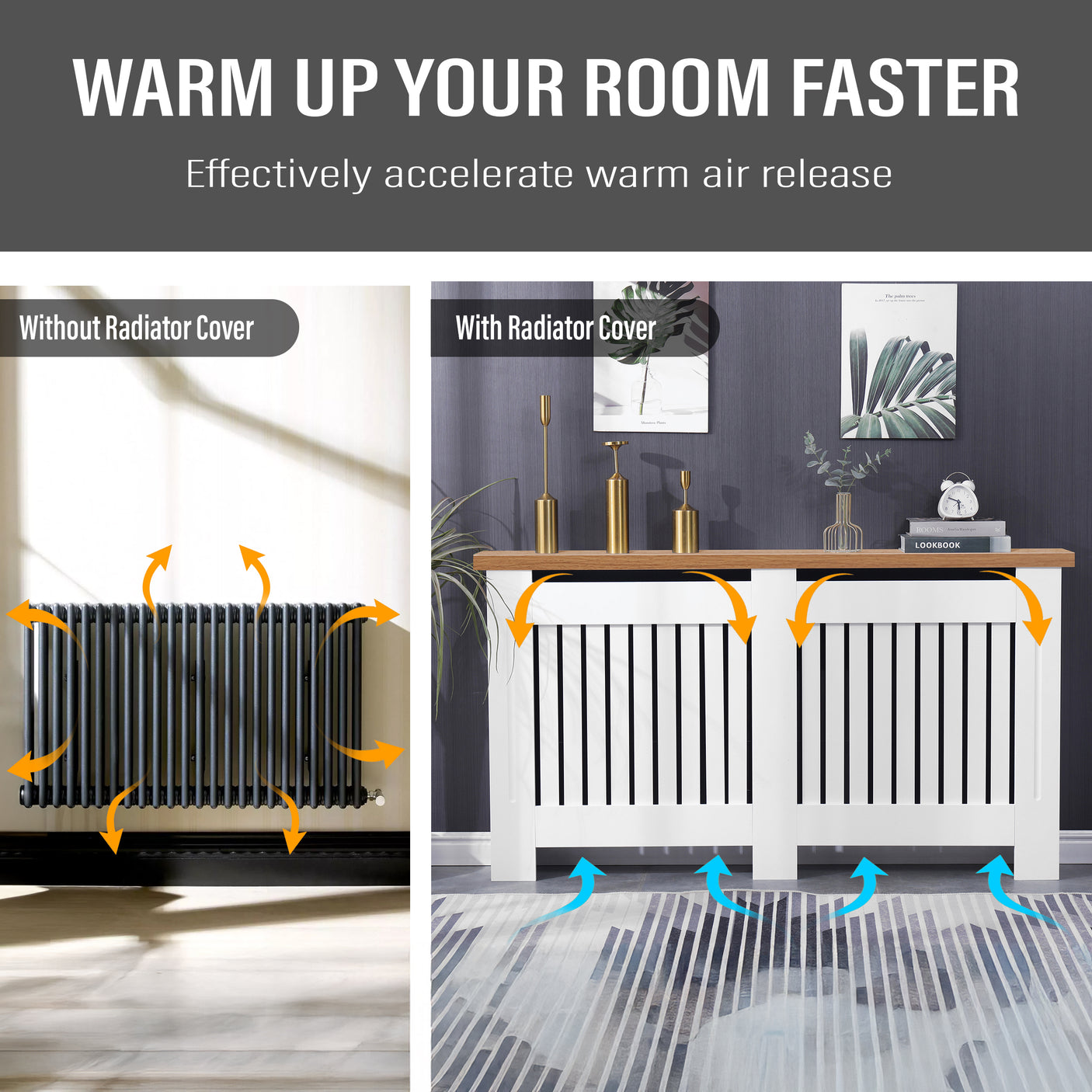 Blisswood Shaker Radiator Covers