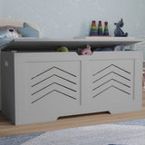 Large Toy Box - Bedding Blanket Box Storage Chest Trunk Bench