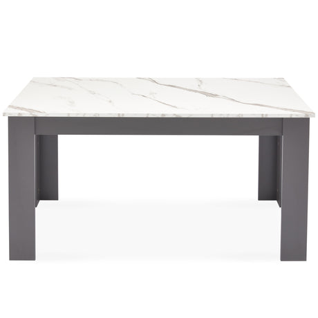 White marble dining table elegant durable and stylish centerpiece for modern dining spaces.